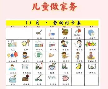 金昌儿童做家务年龄对照表
